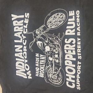 Indian Larry motorcycles tshirt